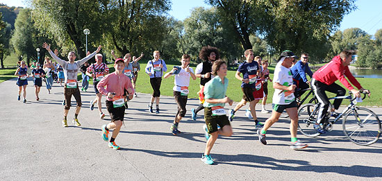 9. Münchner Trachtenlauf am 13.10.2018 im Rahmenprogramm des 33.. Generali München Marathons (©Foto:Martin Schmitz)